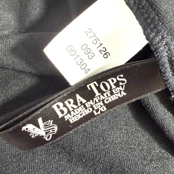 Fashions Best Kept Secret Bra Tops Black Elegant Maxi Dress Stretch Size Large - Picture 10 of 16